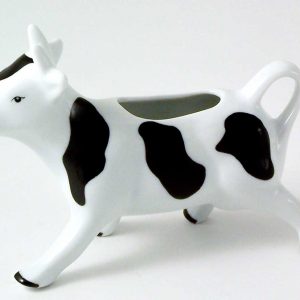 lechera porcelana vaca pintas