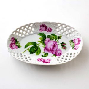 bandeja oval porcelana junio
