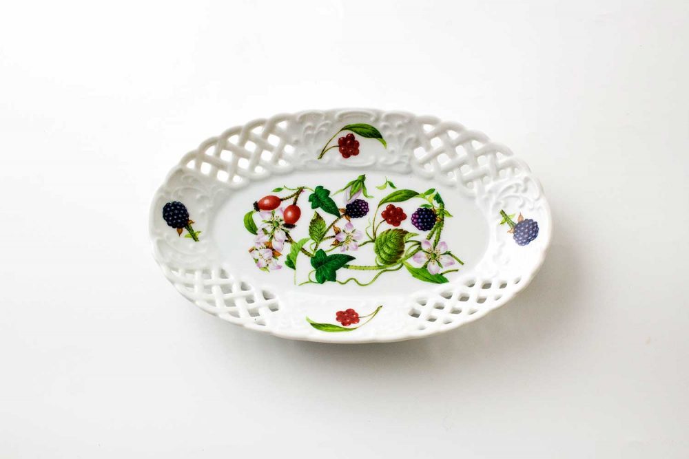 bandeja oval porcelana madre selva
