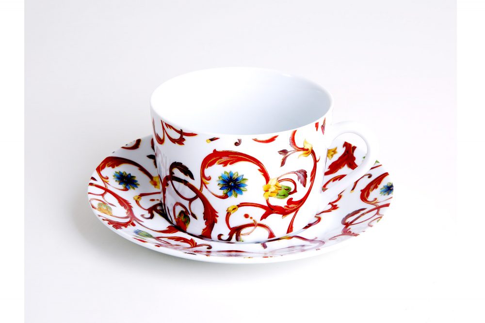 taza-desayuno-porcelana-florentina-roja